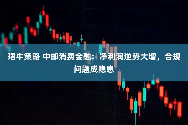 珺牛策略 中邮消费金融：净利润逆势大增，合规问题成隐患